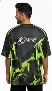 Camiseta Urbana Casual Oversize Sublimada para Hombre, Corte Holgado, a la Moda - Product Image 2