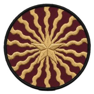 Parche Bordado Masónico Sol y Cuadrado, Insignia de Simbolismo de la Francmasonería de la Logia Azul, Redonda, Esotérica, Fraternal, Accesorio de Uniforme - Product Image 5