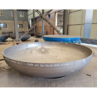 Tête de réservoir elliptique sur mesure, fabrication professionnelle ISO9001, tête de réservoir sous pression elliptoïdale