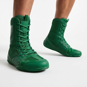 Botas de Boxeo Personalizables para Adultos Dumela, de Cuero, de Caña Alta, Ecológicas, Transpirables, Cómodas y Duraderas - Product Image 4