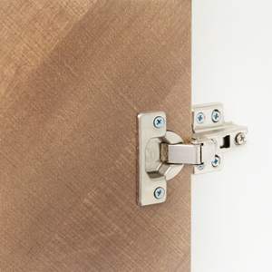 Bibliothèque industrielle à 5 niveaux avec 2 portes, étagère sur pied pour la maison, le bureau ou le salon, finition beige élégante - Product Image 6