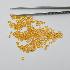 Granate Fanta Spessartite Natural de 2x3 mm, Corte Oval Facetado, Gema Suelta Única, Grado AAA, Granate Naranja, Venta al por Mayor para Joyería - Product Image 1