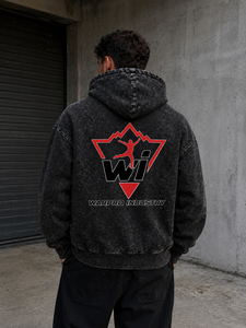Sudadera con Capucha para Hombre, Estilo Urbano, Diseño Desgastado, Algodón, Corte Holgado, Premium, Informal, Conjunto de Ropa de Invierno - Product Image 4