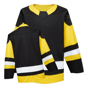 Maillot de hockey sur glace pour jeunes personnalisé |   Uniformes d'équipe scolaire |   Équipement d'entraînement léger et respirant - Product Image 2