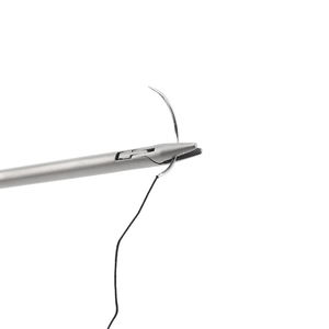 Porte-aiguille laparoscopique, instrument chirurgical manuel certifié CE Classe II, pour utilisation en chirurgie d'arthroscopie - Product Image 2