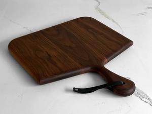 Elegant Chopping Board with Wide Cutting Surface Easy Grip Handle <b>Knife</b> Friendly Design Ideal for Prep Serving and Display - Product Image 2