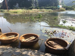 Bote de Bambú Tradicional Vietnamita, Cesta Redonda de Bambú, Fabricante al por Mayor, Exportación - Product Image 4