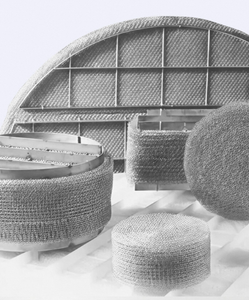 [APEC] Grille anti-buée en acier inoxydable pour la séparation industrielle gaz-liquide et éliminateur de brume durable en fil métallique - Product Image 2