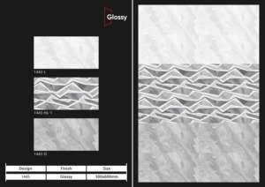 กระเบื้องพอร์ซเลนเคลือบเงาหรูหรา ขนาด 300x600 มม. (30x60 นิ้ว) วัสดุปูพื้นสไตล์ร่วมสมัย สำหรับตกแต่งบ้านและอาคารพาณิชย์อย่างมีระดับ - Product Image 5