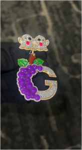 Joyería Hip Hop para Hombre, Colgante Personalizado con Letra VVS Moissanite, Chapado en Plata de Ley 925, Colgante con Inicial o Nombre de Rapero - Product Image 2