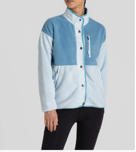 Suéter de cuello redondo azul marino con lunares para mujer, jersey extragrande de manga larga con cuello simulado, sudadera para invierno y otoño - Product Image 5