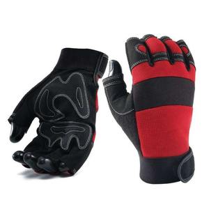 Guantes Unisex de Seguridad Industriales Casuales con Pantalla Táctil de Cuero Antideslizante, Resistentes al Calor y al Frío, de Dedo Completo - Product Image 1
