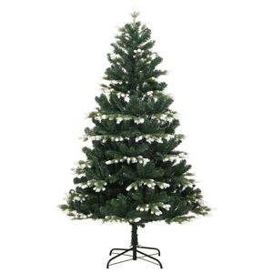 Albero di natale artificiale incernierato con 150 e palla Set 59.1 \ "albero di natale - Product Image 5