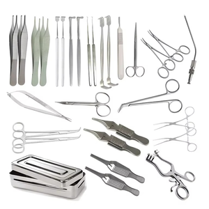 Pinzas de Extracción Dental de Acero Inoxidable de Alta Calidad, Juego de Instrumentos Quirúrgicos Veterinarios de Acero Inoxidable en Caja - Product Image 2