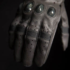 High Quality Custom Logo Design Leather Waterproof Non-Slip <b>Touch</b> <b>Screen</b> Full Finger Semi Motorbike <b>Gloves</b> for Outdoor Sports - Product Image 5