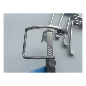 Retractor Quirúrgico Dental Manual Profesional de Acero para Apertura Bucal y de Mejillas, Instrumento Quirúrgico ORL, SET de DENTRIC IMPLANTS - Product Image 6