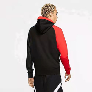 Vente en gros pour fabricants : Sweat à capuche unisexe pour homme, haute qualité, en polaire, coupe oversize, avec logo brodé sur le devant, coupe-vent - Product Image 6