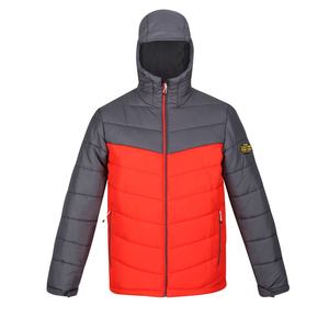 Vente en gros veste en duvet pour hommes fermeture éclair complète veste en jersey à capuche en duvet pour hommes - Product Image 6