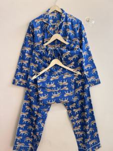 Conjunto de Pijama de Algodón para Mujer, Ropa de Dormir Cómoda con Estampado, Ropa de Noche de Lujo - Product Image 6