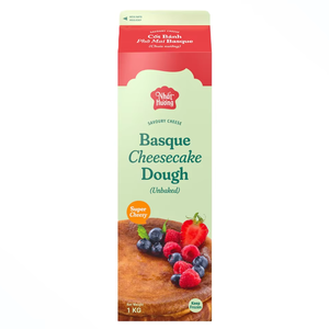 The Factory Bestseller Delicious Non Dairy Cream OEM/ODM Wholesale HALAL Bakery <b>Basque</b> Cheesecake Dough Cream Taste 1KG Supplier - Product Image 1