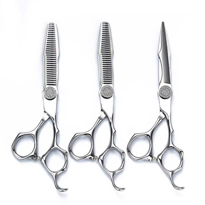 Tijeras Profesionales de Peluquería de 6.0 Pulgadas, Acero Japonés 440C, Herramientas para Cortar el Cabello, Tijeras de Barbería Multifuncionales - Product Image 1