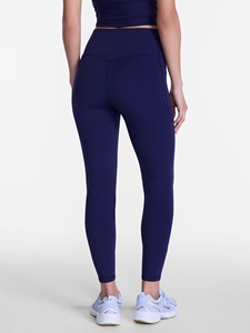 Nouveau pantalon capri de yoga transfrontalier en Spandex/Polyester brossé, motif uni, taille haute, amincissant, respirant et à séchage rapide - Product Image 5