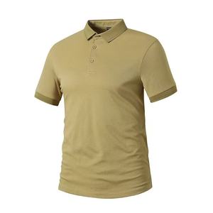 เสื้อโปโลผู้ชายขายส่ง คุณภาพสูง สำหรับธุรกิจ กอล์ฟ ผ้าผสมโพลีคอตตอน แขนสั้น ดีไซน์หรูหรา - Product Image 3