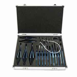 Kit d'instruments de microchirurgie en titane pour la cataracte, instruments chirurgicaux ophtalmiques en acier inoxydable pour la chirurgie oculaire - Product Image 1