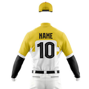 Nouveautés en vêtements de sport, uniforme de baseball en tissu 100% polyester, meilleur prix pour uniforme de baseball - Product Image 6