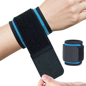 LEAFITS Muñequeras Antideslizantes de Nailon con Cierre de Gancho y Bucle, Cómodas Correas de Soporte de Compresión para Levantamiento de Pesas y Ejercicio en el Gimnasio - Product Image 5