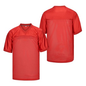 Camiseta Retro Personalizada de Fútbol Americano, Transpirable, con Estampado de Letras, Unisex, 100% Poliéster, Moda Urbana - Product Image 1