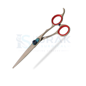 Ciseaux de coiffure professionnels en acier inoxydable, lame tranchante, manche long, pour droitiers, outil de coupe de salon - Product Image 3