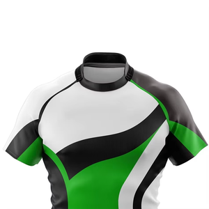 Proveedor mayorista de diseño profesional, camiseta de rugby sublimable personalizada, cómoda, antibacteriana y transpirable. - Product Image 4