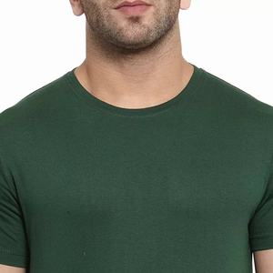T-shirts pour hommes en coton pur 210 g/m² de haute qualité, col rond, manches courtes épaisses, logo personnalisé en relief - Product Image 6