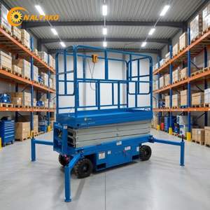 Plataforma Elevadora de Tijera Eléctrica Naltako de 300 kg y 5 m, 220 V, Remolcable, para Mantenimiento de CCTV - Product Image 4