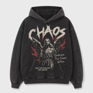 Sweat à capuche oversize respirant en polaire avec passepoil, dernier design, pour hommes, vêtements de sport personnalisés OEM pour hommes - Product Image 5