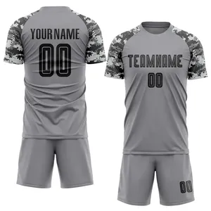 Conjunto de Uniforme de Fútbol de Calidad de Exportación, Jersey y Pantalones Cortos Personalizados, Ropa Deportiva Transpirable y Ligera para Equipos - Product Image 4