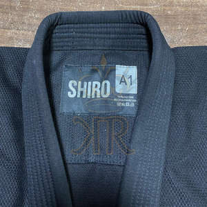 ชุดยูโดบราซิลเลี่ยนยิวยิตสู ขายส่ง จัดส่งเร็ว ผ้าฝ้าย 100% ชุดยูโด BJJ สำหรับผู้ชายและผู้หญิง น้ำหนักปานกลาง สีดำ - Product Image 4