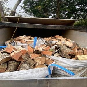 Leña de Roble Blanco Redonda Seca al Horno del Mejor Proveedor, 18% de Humedad, Procedente de Francia, 1m de Diámetro, para Energía Térmica - Product Image 2