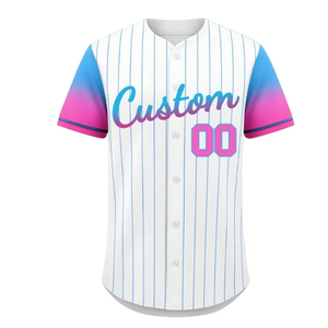 Nouveau Maillot de Baseball Personnalisé 2026 de Qualité Supérieure en Polyester à Boutons pour Équipe Sportive avec Service OEM – Vente en Gros - Product Image 4