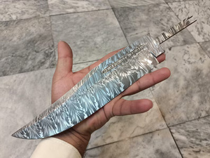High Carbon Damascus <b>Kitchen</b> Knife Blank Professional Chef Blade for Private <b>Label</b> & Bulk Orders wholesale supplier - Product Image 5
