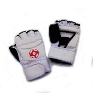 Kyokushin <b>Karate</b> Gloves Fighting Hand Protector White Martial Arts <b>Karate</b> Training Protector <b>Equipment</b> - Product Image 2