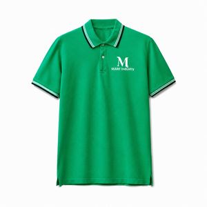 Camisa Casual de Manga Corta con Cuello para Hombre Talla Grande, Jersey 100% Algodón, Uniforme de Trabajo con Logotipo Personalizado - Product Image 4