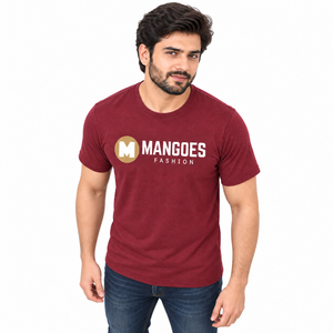 T-shirt en coton respirant écologique de qualité supérieure 180 GSM, couleur unie délavée à l'acide, impression sérigraphique personnalisée, streetwear décontracté été - Product Image 1