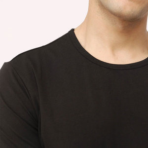 Camiseta de Manga Corta con Cuello Redondo 100% Algodón para Hombre, Estilo Urbano, Logotipo Personalizado, MOQ Bajo, Venta al Por Mayor - Product Image 6