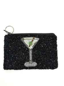 Porte-monnaie brodé à la main avec perles, motif perroquet, assortiment de porte-monnaie perlés d'Inde, fait main, pour femmes et filles - Product Image 3