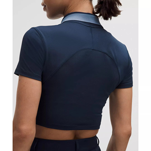 Conception de logo de marque personnalisé, tissu jersey 100% coton de haute qualité pour chemise femme, style streetwear, respirant, 210g, avec lettres - Product Image 4