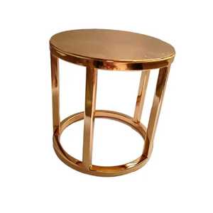 Luxury Round Cake Stand Dessert Display Plate Multi Tier Cupcake Holder Wedding Party Kitchen Home Modern Durable Metal Glass - Product Image 2