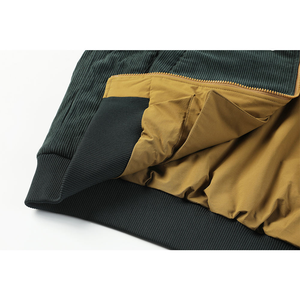 Veste coupe-vent légère à fermeture éclair intégrale personnalisée - Blouson bomber en coton pour homme sur mesure - Product Image 5