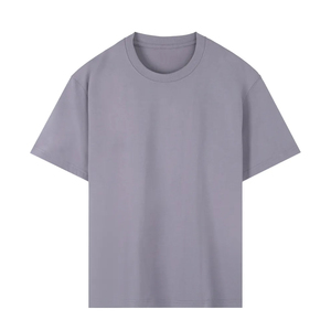Nouveauté : T-shirts pour hommes respirants, col rond, 100% coton, coupe ample, personnalisables, faible MOQ, prix de gros - Product Image 3